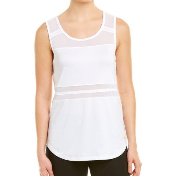 C&C California White Mesh Tank Top - Picture 1 of 6